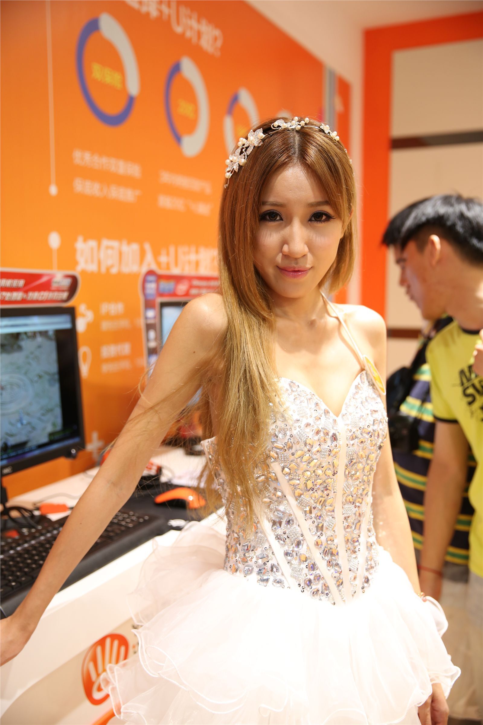 Chinajoy2014游族网络展台女神超清合集 1